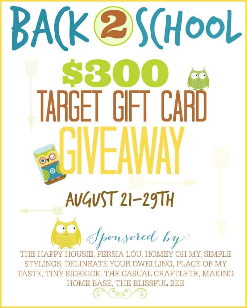300 TARGET GIFT CARD GIVEAWAY