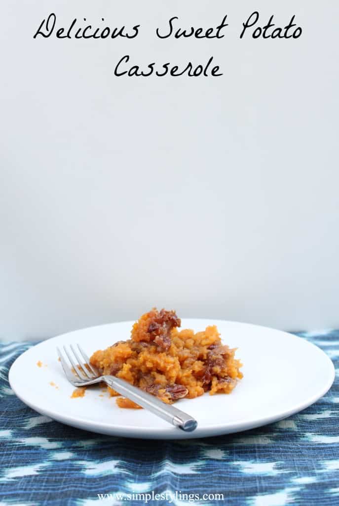 Sweet Potato Casserole