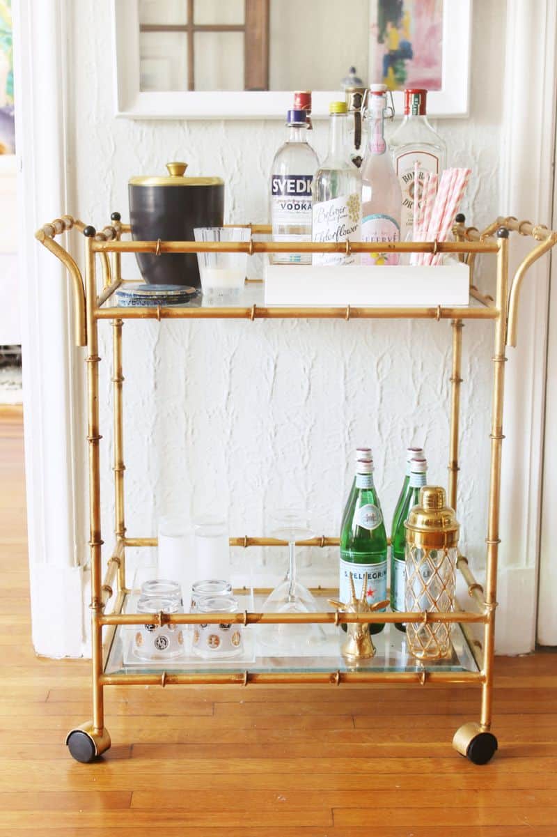 Home of the Month: Shannon's Bar Cart