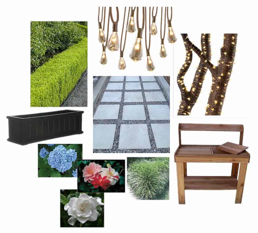 Lowe's Spring Makeover Landscaping Design Board