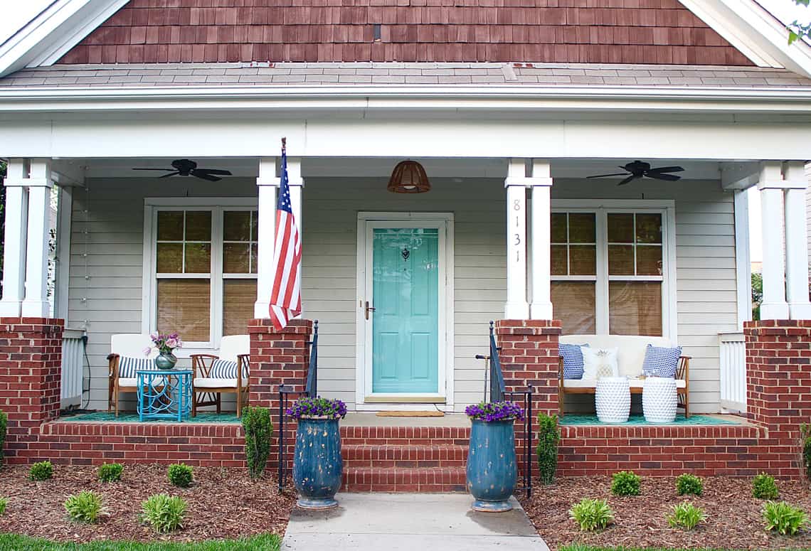 A Functional Front Porch Refresh 