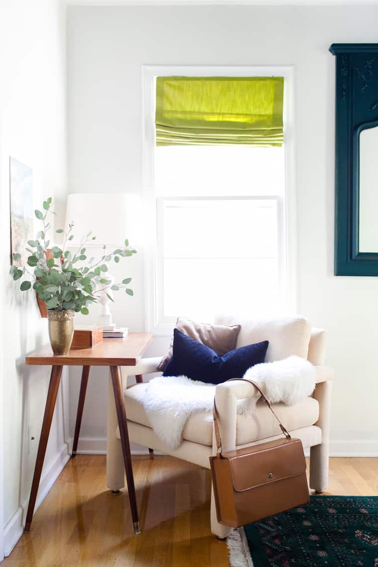 HOM: The Stylishly Eclectic Home of Claire Brody Reading Nook