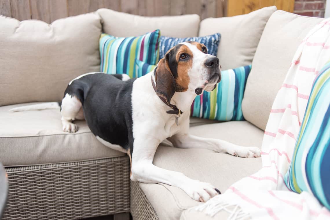 Lowe's Spring Makeover Outdoor Sectional