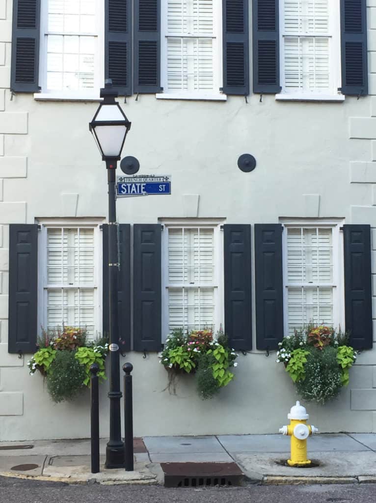 Trio of Charleston Window Boxes