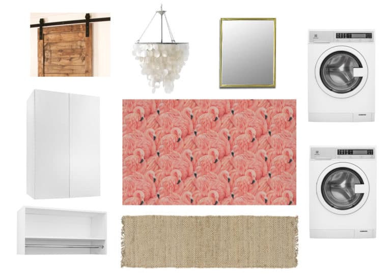 One Room Challenge: Laundry Room Before & Inspo Week 1