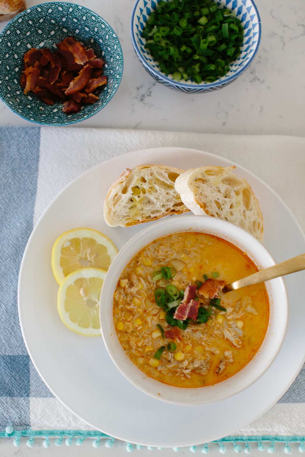 Corn and Crab Chowder Recipe + A Good Read-food