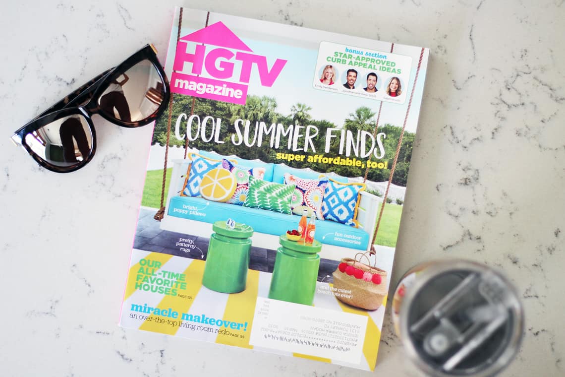 Our (Real Life) Summer Home Tour magazine