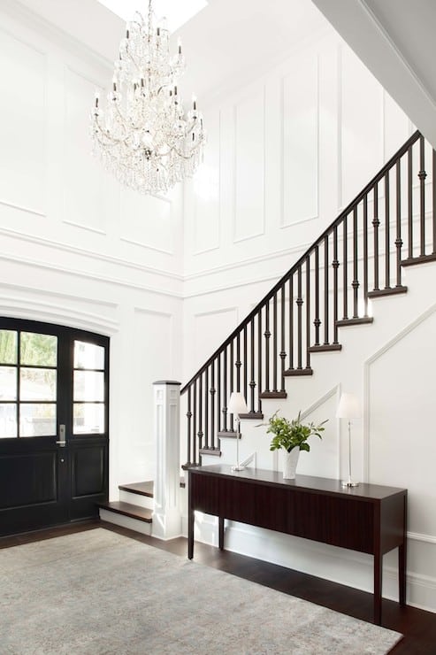 Modern Chandeliers For Two Story Foyers, Crystal Chandelier For Two Story Foyer