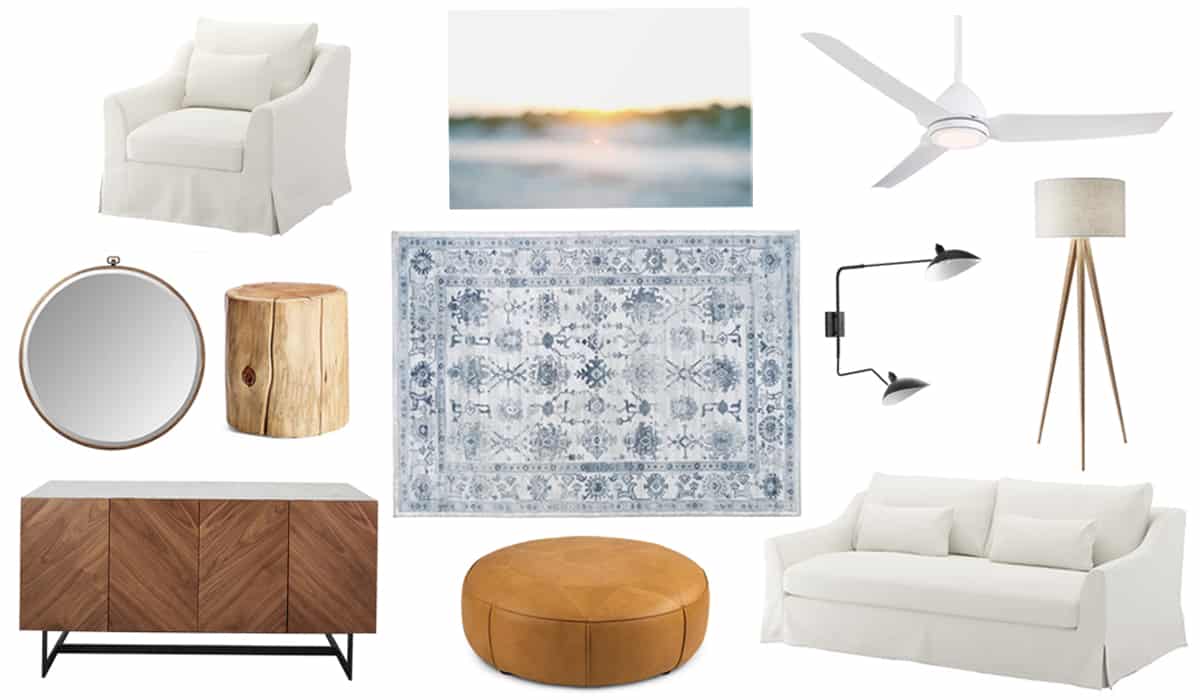 My Dream Living Room Design Board