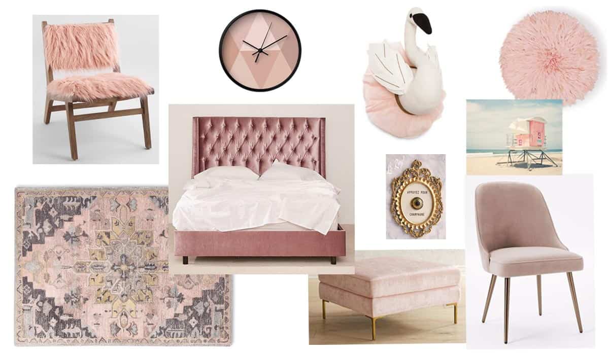 Home Inspiration: Decorating with Blush Pink