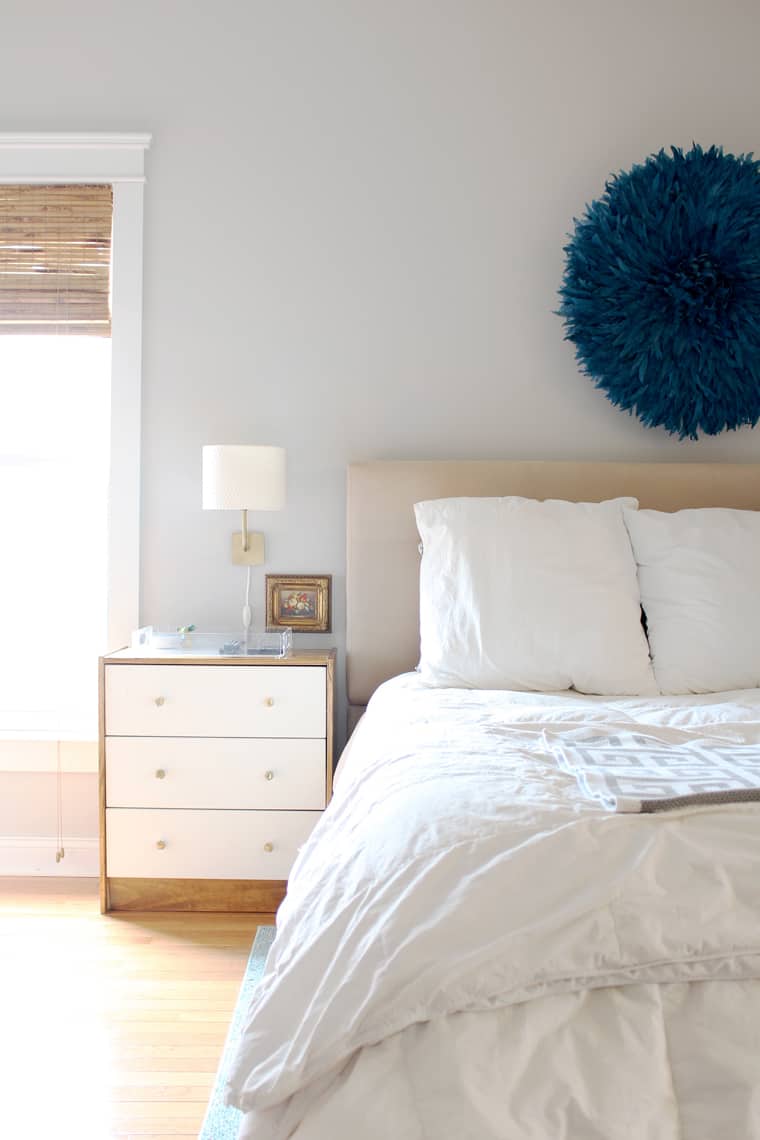 Spring 2018: A Wannabe Minimalist Home Tour master bedroom juju