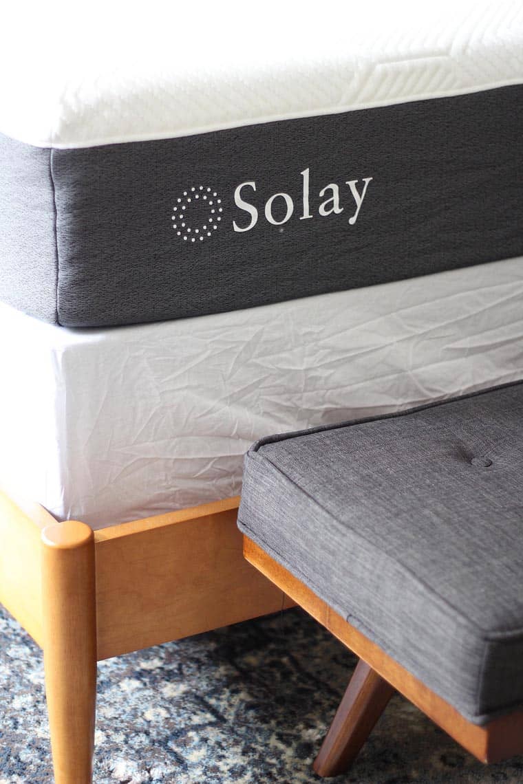 Modern + Neutral Masculine Bedroom Reveal with Solay mattress