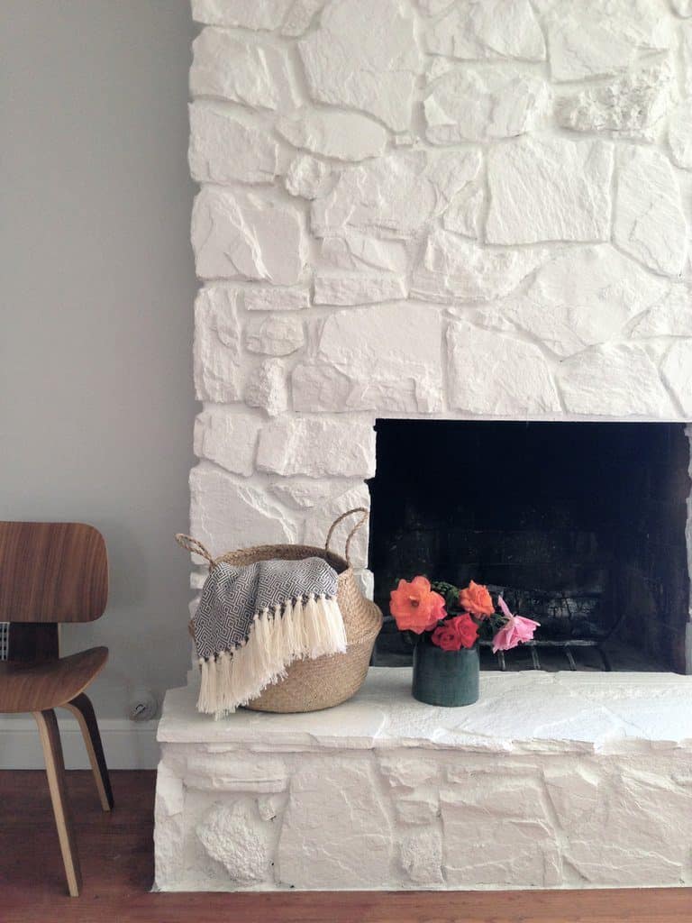 To Paint Or Not To Paint Stone Tile Fireplace More