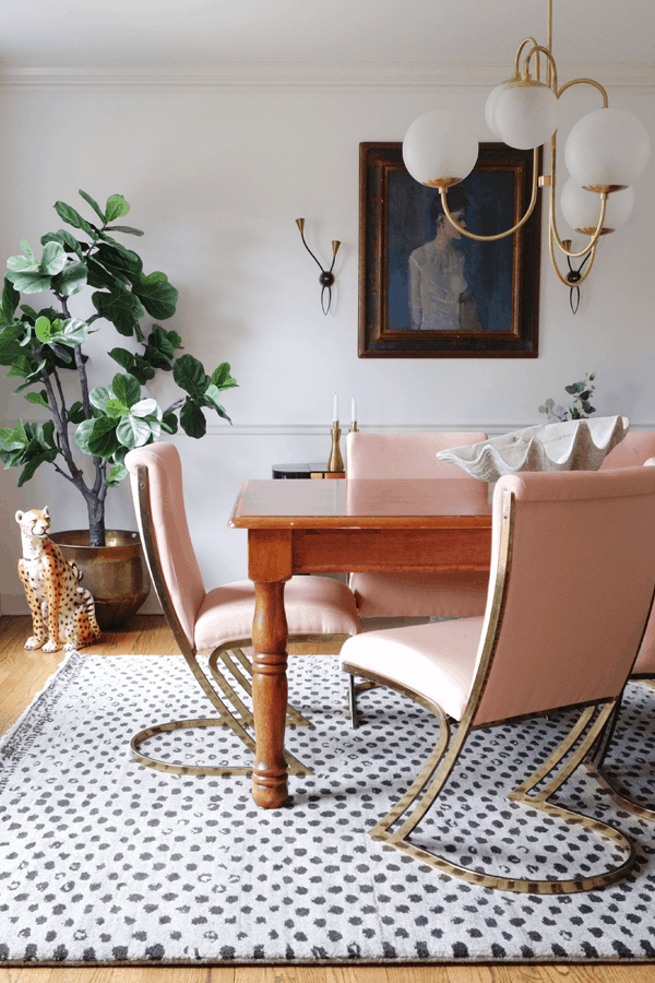 HOM: House of Hipsters Magazine-Worthy Boho Home dining