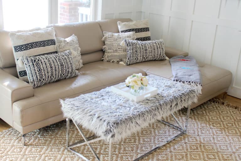 Throw Pillows Styled Three Ways with At Home