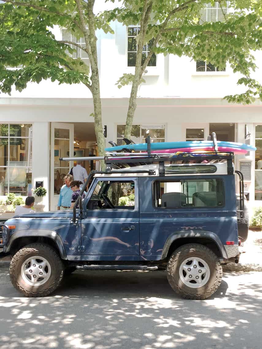 Top 5 Friday: 5 Ways To Live That Nantucket Life jeep