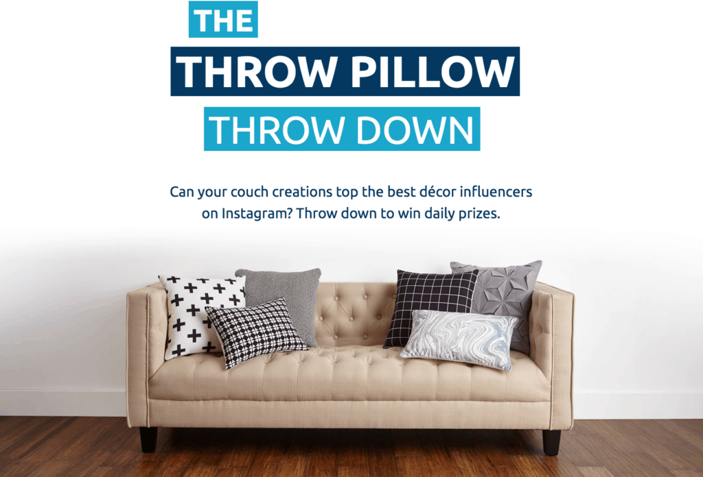 Throw Pillows Styled Three Ways with At Home #throwpillowthrowdown