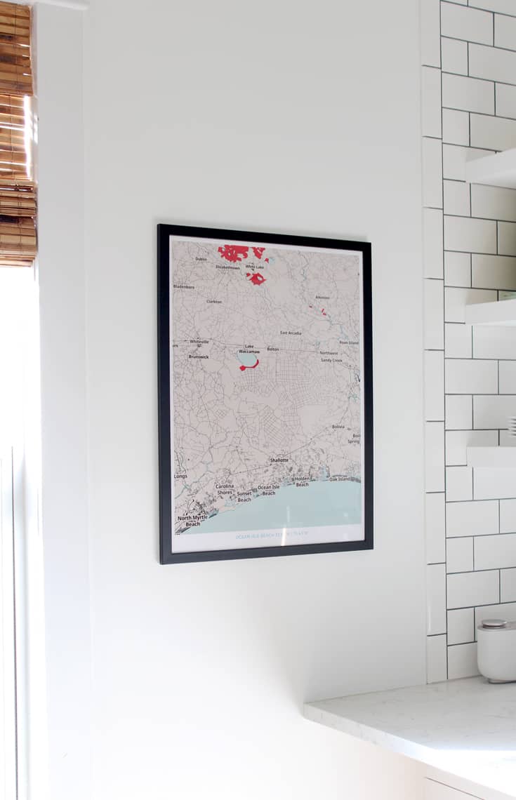 Dining Room Updates + A Refinished Table grafo map