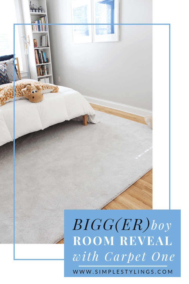 Bigg(er) Boy Room Makeover with Carpet One: The Reveal pin