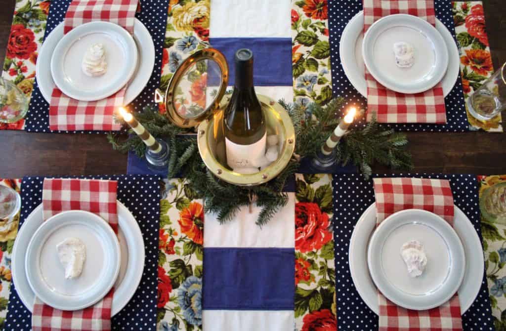 Simple Holiday Tabletop Decor Inspiration patterns