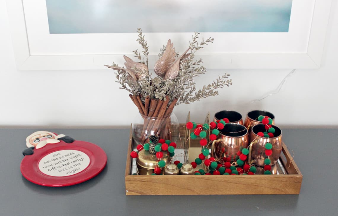 2018 Christmas Home Tour: A Kid-Friendly Christmas cookie plate