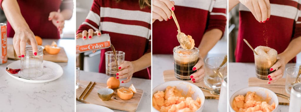 Treat Yourself + A Diet Coke Float Recipe directions