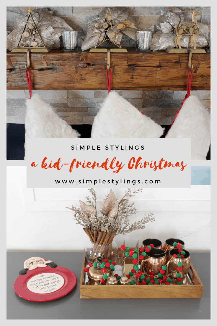 2018 Christmas Home Tour: A Kid-Friendly Christmas pin