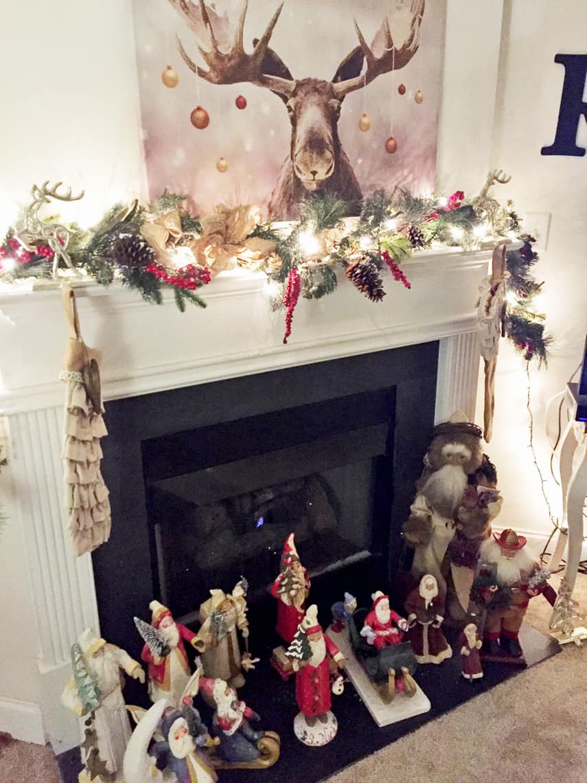 How To Throw A Neighborhood Progressive Dinner Party mantel