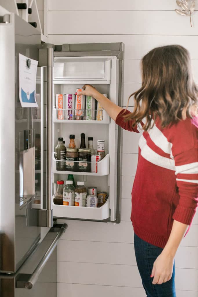 Treat Yourself + A Diet Coke Float Recipe fridge