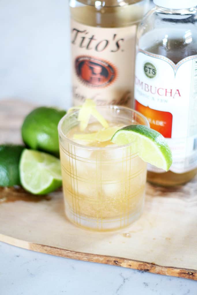 A Clean Ginger Cocktail Recipe drink