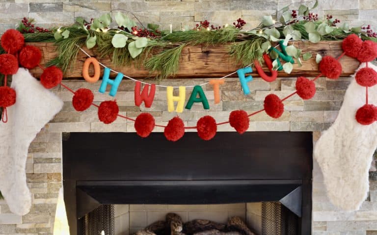 Our 2019 Festive Christmas Living Room