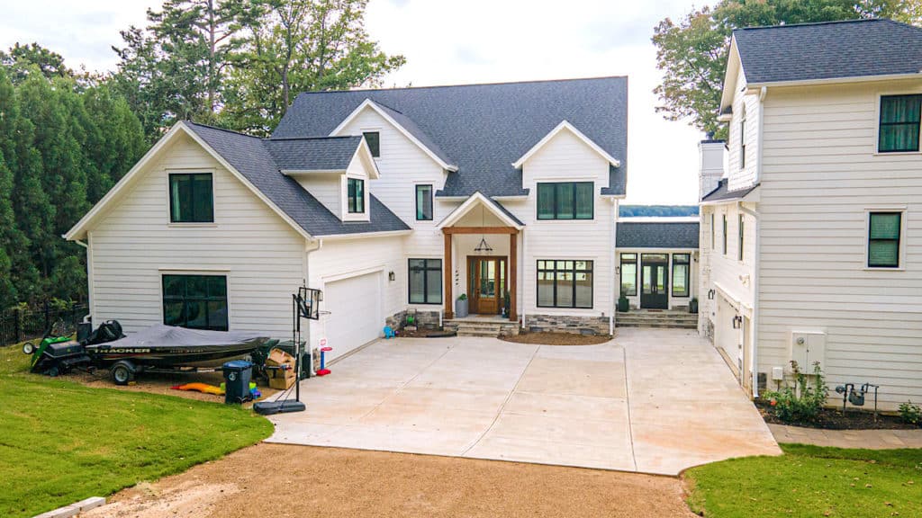 Lake House exterior front