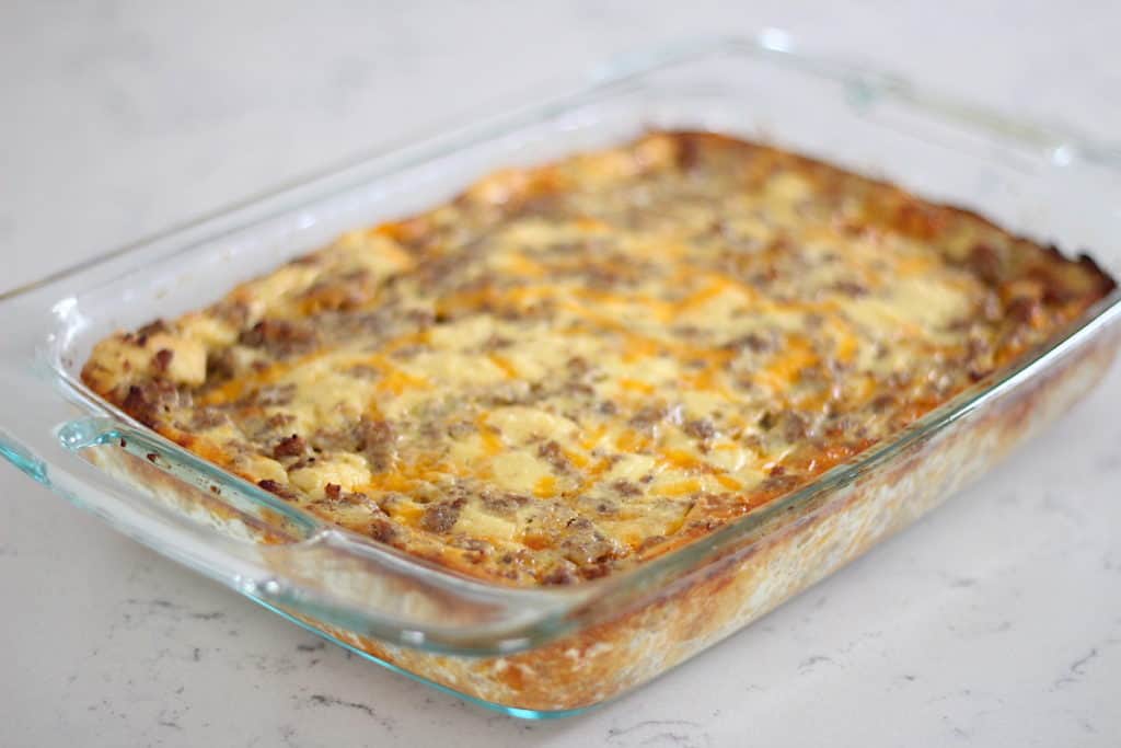 Mom's Breakfast Casserole Recipe Everyone Will Love