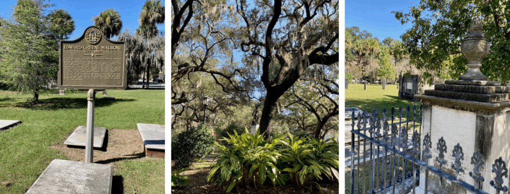 A Beautiful Day in savannah touring cemeteries and squares