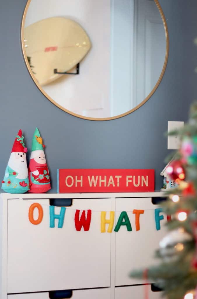 2020 Bright + Fun Christmas Home Tour decor